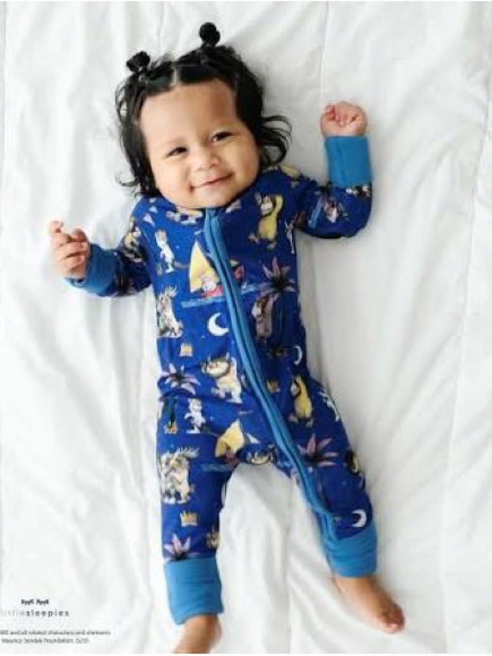Hard-to-find Little Sleepies Where the Wild Things Are Zippy 6-12m